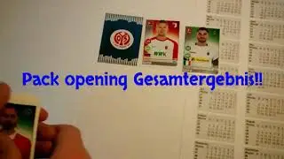 Pack opening Gesamtergebnis!!