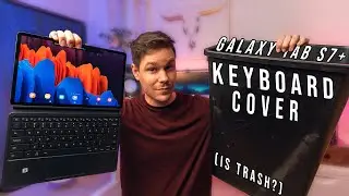 The Most Annoying Thing About This Keyboard! Galaxy Tab S7 Plus Book Cover Review