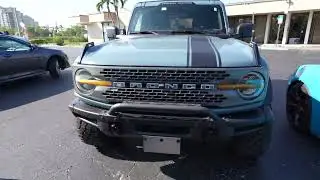 2021+ Bronco Mini Bull Bar + Lux Camera Shot