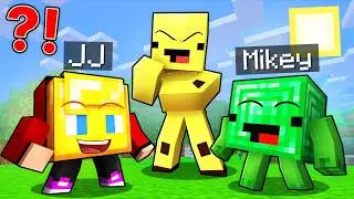JJ and Mikey Can Turn Into BLOCKS In Hide-and-Seek...