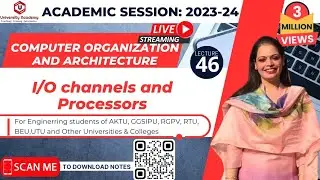 COA46: I/O Channels and Processors | Introduction of Input-Output Processor