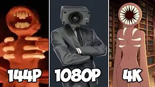 ROBLOX Doors But KINDA vs Doors But REFRESHED 2 TV Man SKIBIDI vs Doors Floor 3