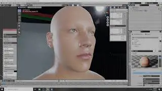 Metahuman face materials in blender
