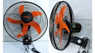 Quạt Treo Tường Senko Model TC16 Năm Cánh Cam I Làm Mát Không Khí Mùa Nóng
