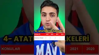 TYT TARİHİN EN ÖNEMLİ KONULARI🔥 