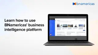 BNamericas - Learn how to use our business intelligence platform