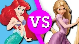 Ariel VS Rapunzel - Disney Princess VS! | Dream Mining