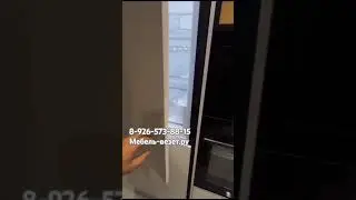 Улловая кухня стильными фасадами до потолка под заказ за 7 дней.