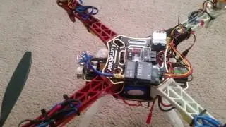 F450 Quadcopter Update*** FPV AND CAMERA ATTACHMENT...