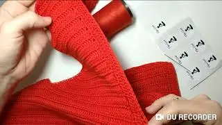 Вяжем комбинезон крючком, урок 8 , заключительный
