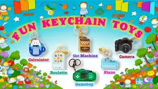 Keychain Toy Wonders: Fun and Quirky Miniatures!