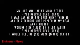 Eminem - So Much Better ( Lyrics ) MMLP2