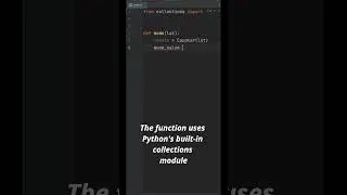 How to find the most frequent value in a Python list! #pythontutorial
