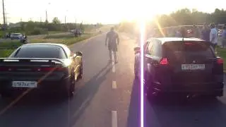 Dodge Caliber vs 3000GT.MP4