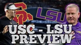 USC-LSU IN DEPTH GAME PREVIEW : Can Trojans UPSET Tigers? | B1G Nation Segment