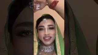 INDIAN BRIDAL MAKEUP🇮🇳🇹🇯 TAJIKISTAN
