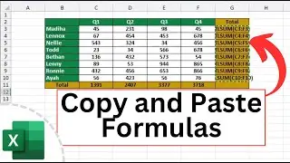 How to Copy and Paste Formulas in Excel Without Changing Cell References (Quick & Easy)