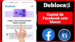 Cum să deblochezi contul Facebook-2024 | contul de facebook blocat cum se deblochează