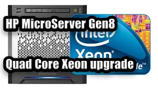 Intel Quad Core Xeon E3-1260L upgrade - HP ProLiant MicroServer Gen8