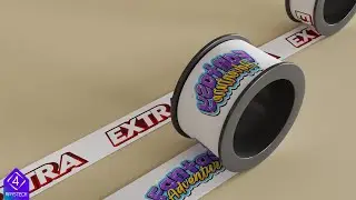 Blender 3D Tutorial: Animate Packing Tape