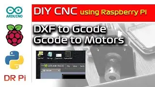 Raspberry Pi Projects - DXF to Gcode