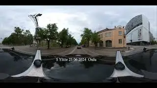 25 06 2024 Oulu Flat, 360° to 180°