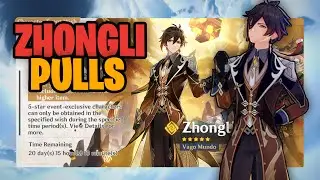 So I Pulled For C2 Zhongli... AND This Happened! | Genshin Impact