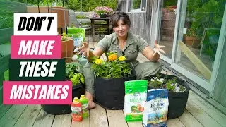 6 Common Beginner Balcony Gardening MISTAKES (and How to Avoid Them) // Balcony Gardening Tutorial