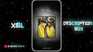 Dil mein ho tum  xml file 🙈😍NEW TREND XML🎟️🦋XML FILE ALIGHT MOTION👀💥‎‎‎@souvikyt220