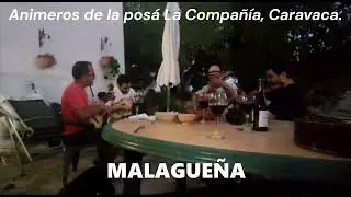 Malagueña en el cortijo de La Cañada.  2022. Animeros de la posá La Compañía, Caravaca.
