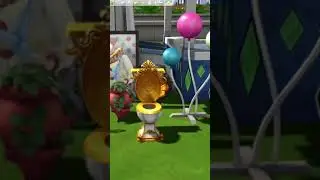 Turning a TOILET into a HOUSE 🚽=🏡 In The Sims 4??? #sims4
