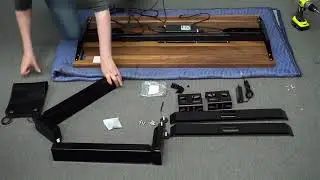Ergonofis Sway Solid Wood Standing Desk Assembly