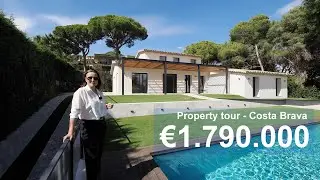 Роскошная вилла с видом на море, Калонже, Коста Брава. Luxury villa with sea views. Ref. 74717