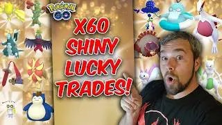 I Did 60 Shiny Lucky Trades In Pokémon GO & THIS Is What We Got!