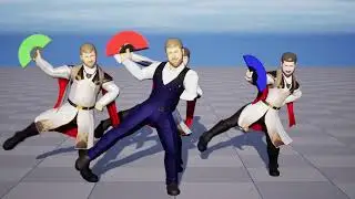 China cyber @ I love you MMD Blender UE5