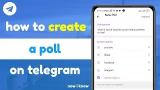 How To Create A Poll On Telegram 2023