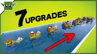 Minecraft Ocean Village | 7 Upgrades Series (5x5 System)