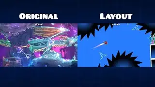 "And Ever" Original vs Layout | Geometry Dash