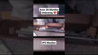 Acer 31.5 inch 2K Monitor Unboxing | Best Budget  2K Monitor Under ₹20000 | Acer EB321HQU 🔥 