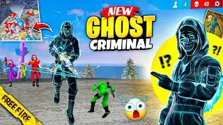 New Ghost Criminal Bundle is Fire 🔥 Best Gameplay Ever But 😭 - Free Fire Max