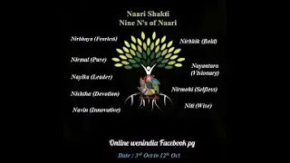 #WENIndia :  #Nine N's of #navratri2024 #narishakti