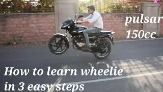 how to learn wheelie in 3 easy steps