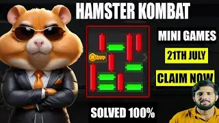 21 Jully : Hamster Kombat Mini Games | Hmaster Kombat Mini Game Today Solved | Puzzle 2 Solved