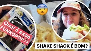 SHAKE SHACK É BOM? + LOJA DE FUNKO POP!