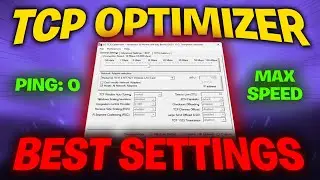 TCP Optimizer - Best settings for Gaming to Increase speed and reduce ping, delay!