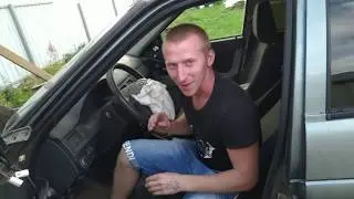 The first time how to remove and install the steering wheel on the prior with airbag