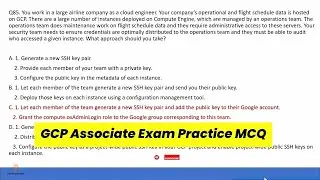 GCP | Google Cloud Associate Engineer Exam Practice Test Question Dump with Explanation | Module 5