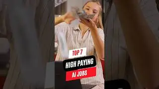 Top 7 high paying AI jobs #jobs #ai #shorts