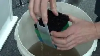 как почистить внутренний фильтр для аквариума / How to clean an internal filter for an aquarium