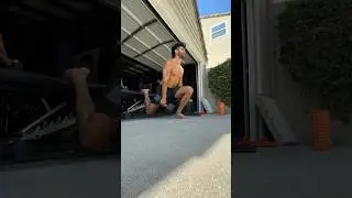 a workout and a dog